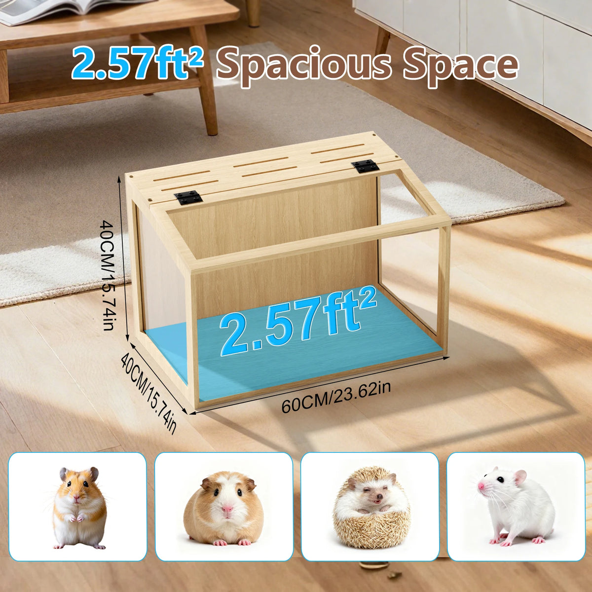 Ever wonder how your small animal friends would behave in such an interesting habitat as this one? Granny thinks it would be interesting indeed to watch those favorite critters in their newfound home. Why not give yourself