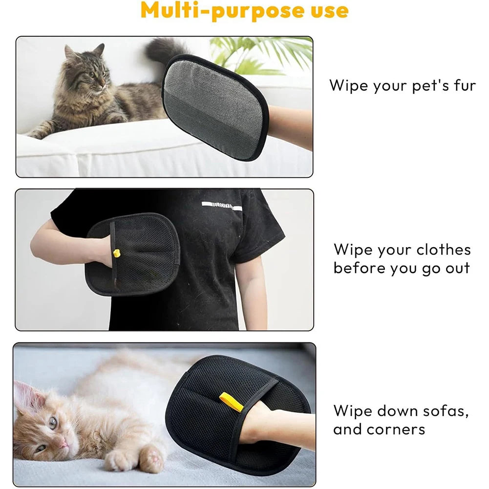 Pet Hair Remover Mitt