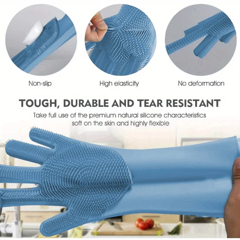 Scrubber Gloves for Dogs and Cats