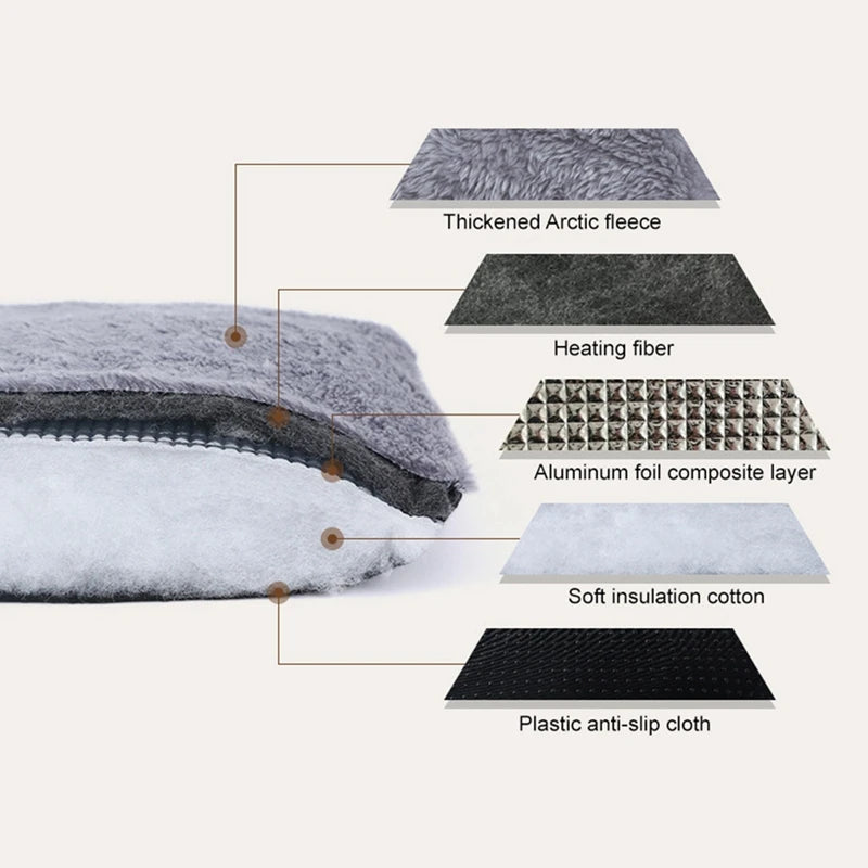 Small to Extra Large Heated Pet Beds