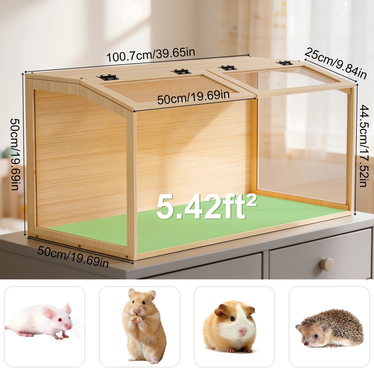 Indoor Habitat for Small Pets