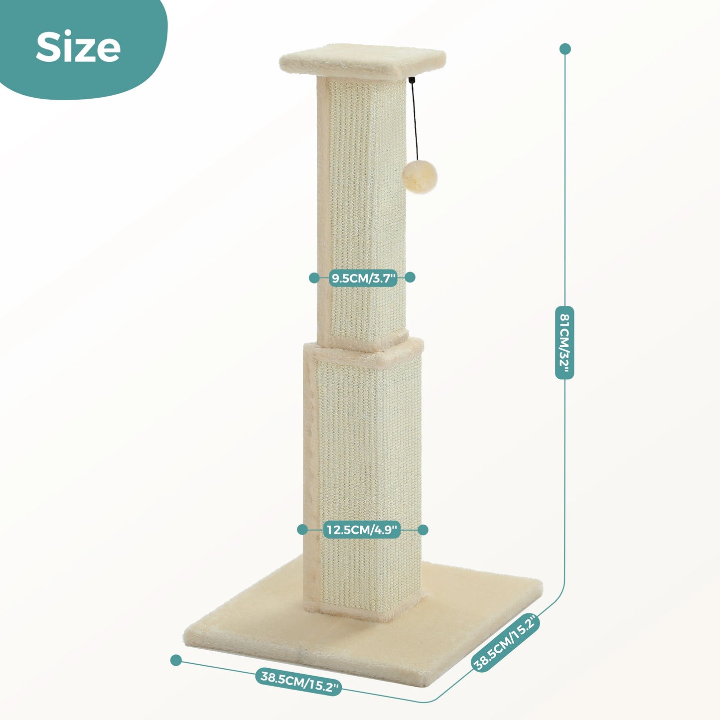 What cat doesn't enjoy a nice go at the Scratching Post? And every person owned by a cat appreciates the Scratching Post saving the furniture!