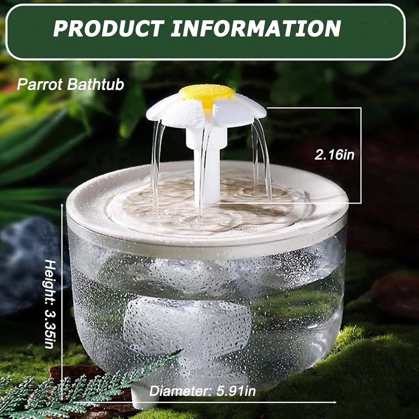 Indoor Bird Bath Fountain