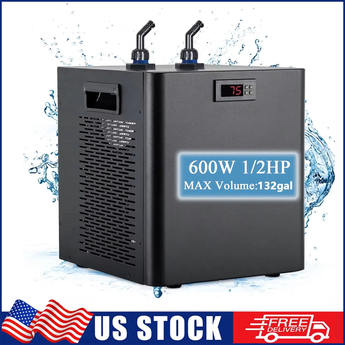 Hydroponics Fish Tank Temperature Control
