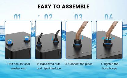 Hydroponics Fish Tank Temperature Control