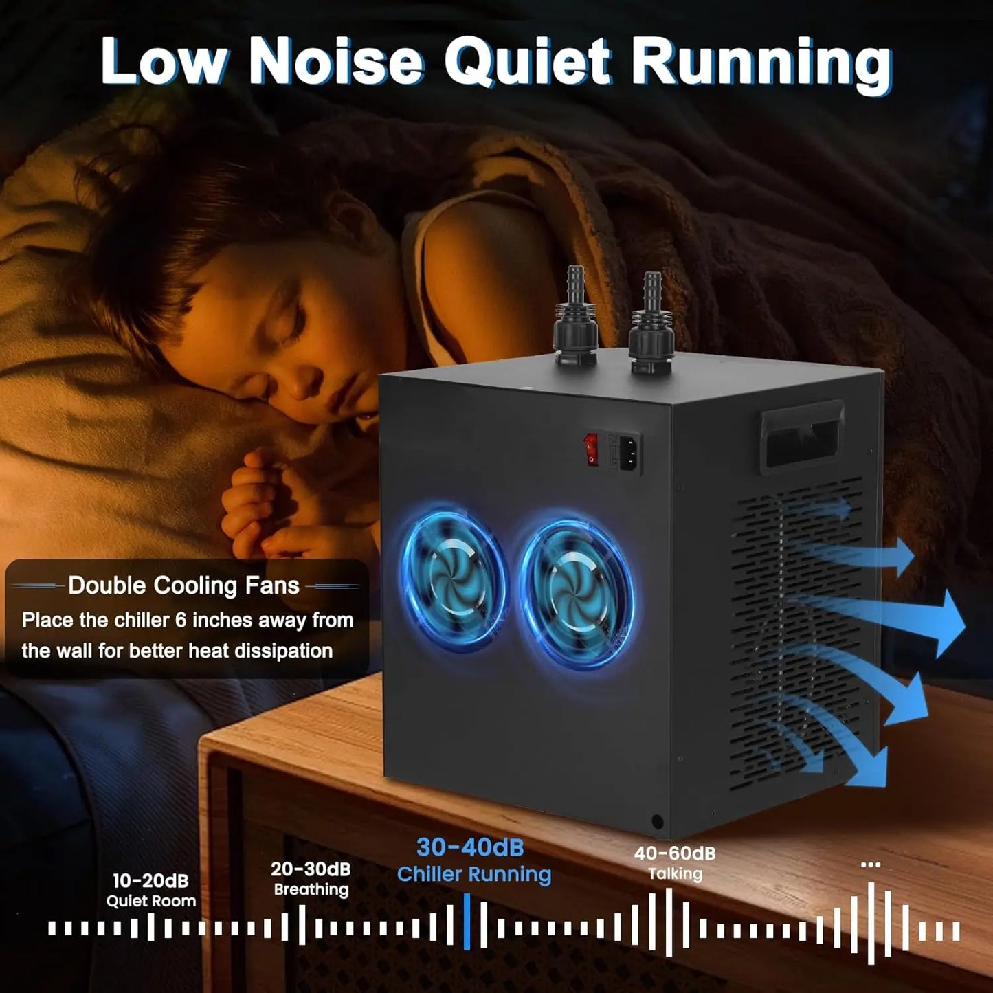Aquarium Water Chiller with Remote Control