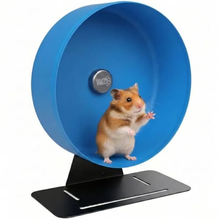 Noiseless Running Wheel for Fancy Rat, Syrian Hamsters, Hedgehogs and Small Pet