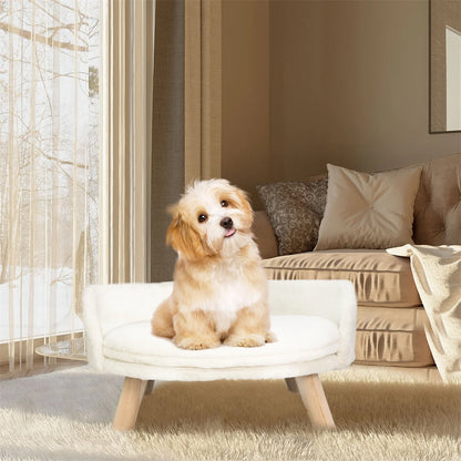 Luxuriously soft, warm, and plush nesting bed for small dogs or cats.  The removable waterproof cushion is washable for those oopsy inevitable episodes.