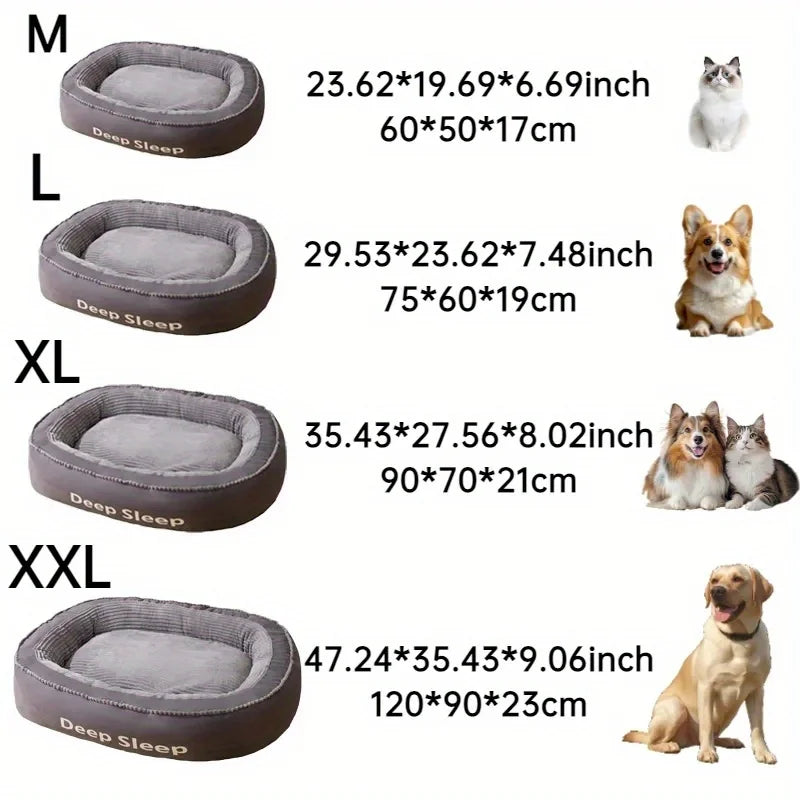 Round Dog or Cat Bed