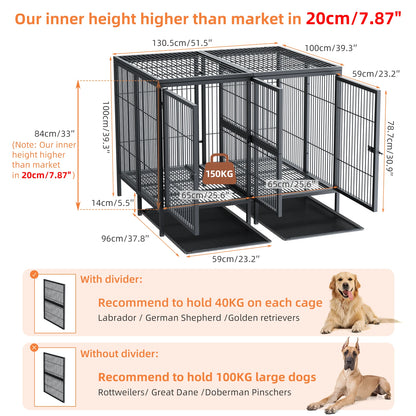 Isn't it good to know there's a safe place for your pet when you have to be away?  This large heavy Duty pen will help give you peace of mind knowing the comfort and safety surrounding your companion.