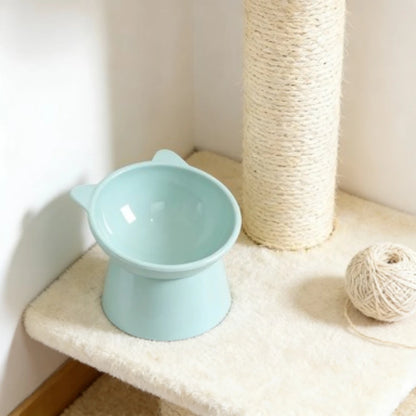 Ergonomic Elevated Cat Bowl