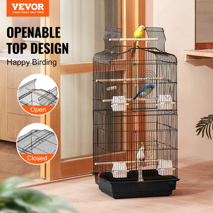 Hanging flight birdcage