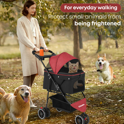 Combination Carrier/Stroller For Small to Medium Pets