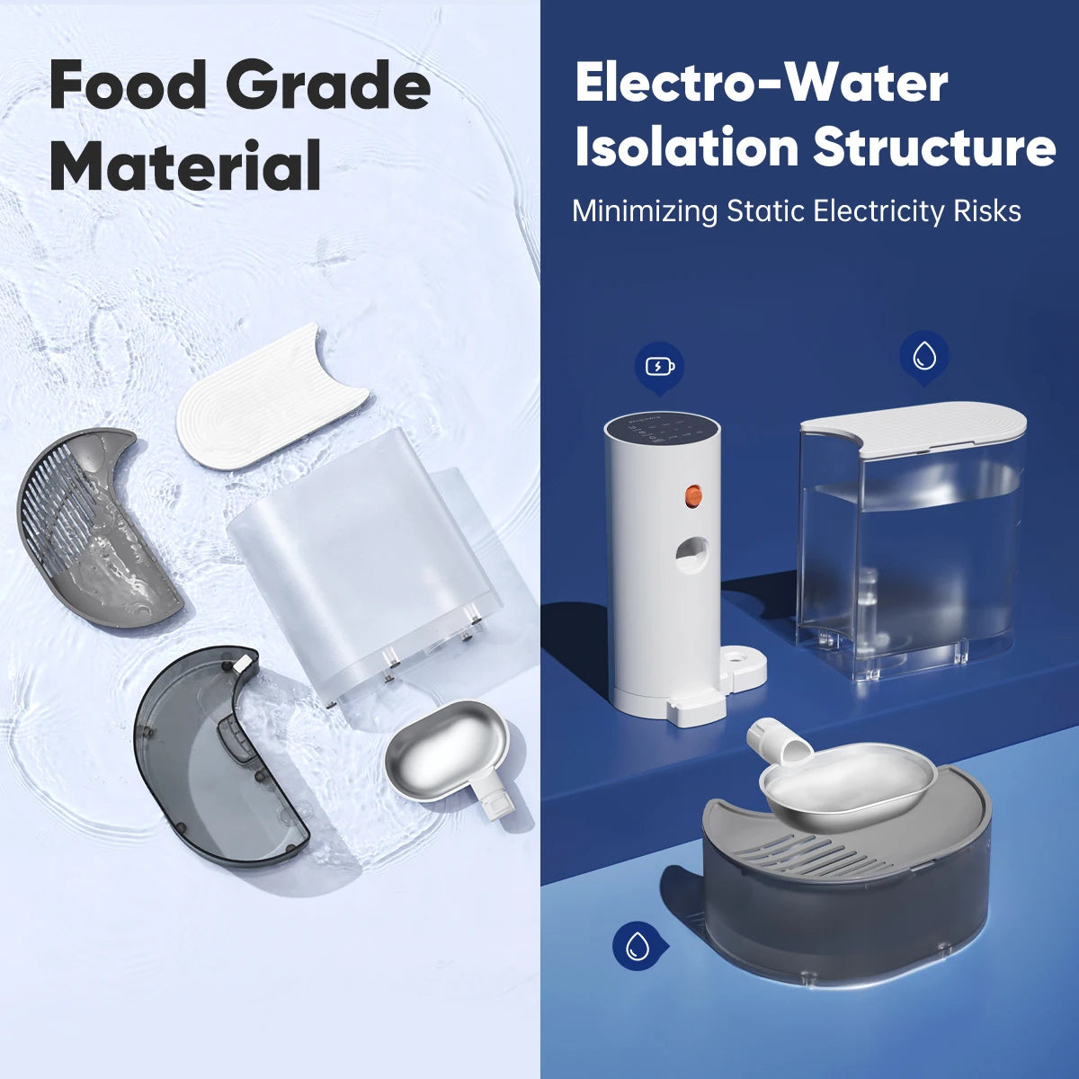 Stainless steel Pet Water Dispenser