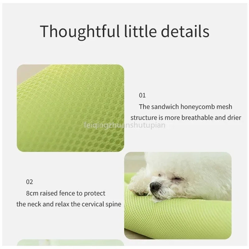 Washable Cooling Pet Bed For Small to Large