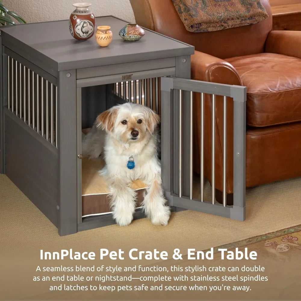 Furniture Style Pet Kennel for Small to XL Dogs