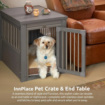 Furniture Style Pet Kennel for Small to XL Dogs