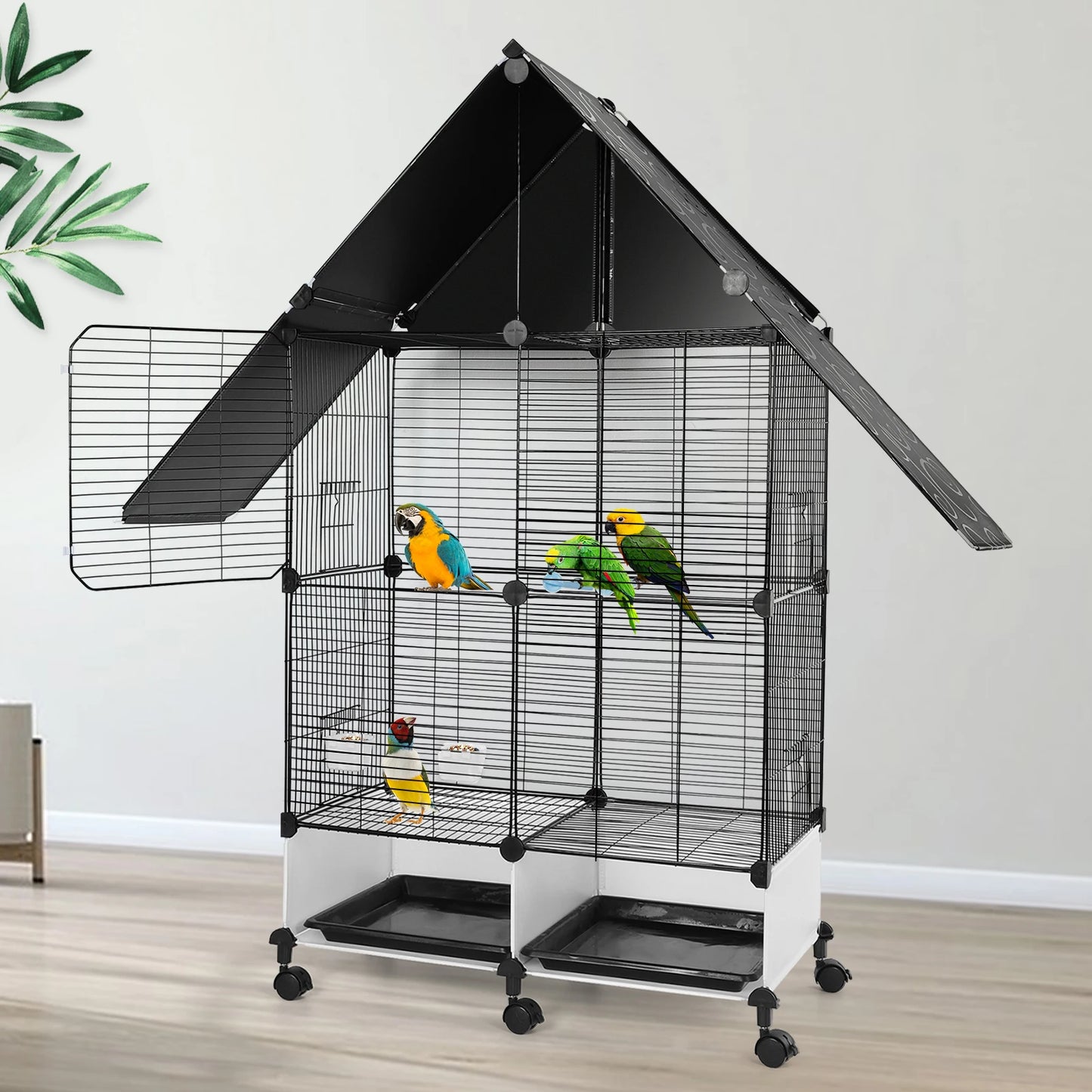 Large 2 Tier Bird Cage