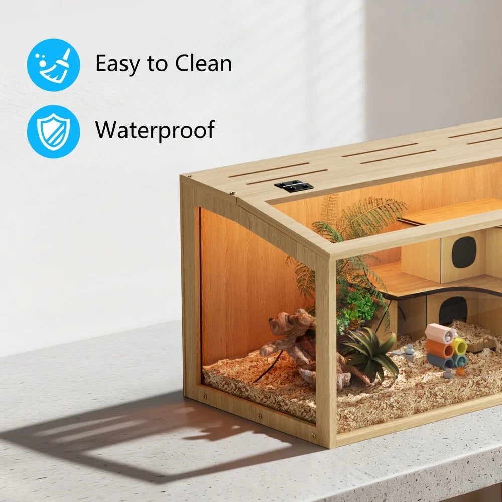Ever wonder how your small animal friends would behave in such an interesting habitat as this one?  Granny thinks it would be interesting indeed to watch those favorite critters in their newfound home.  Why not give yourself