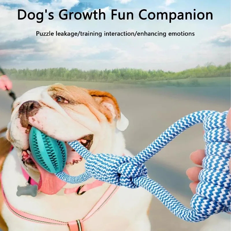 Dog Chew Rope Treat Dispensing Toy