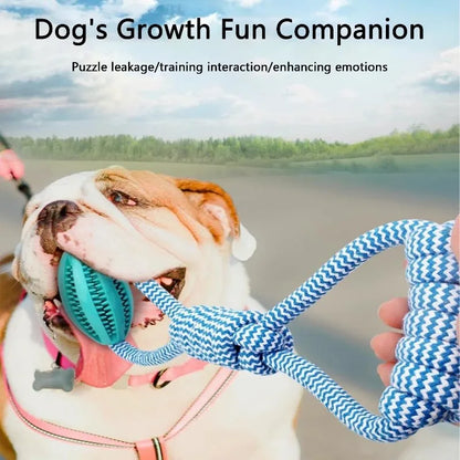 Dog Chew Rope Treat Dispensing Toy