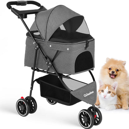 Combination Carrier/Stroller For Small to Medium Pets