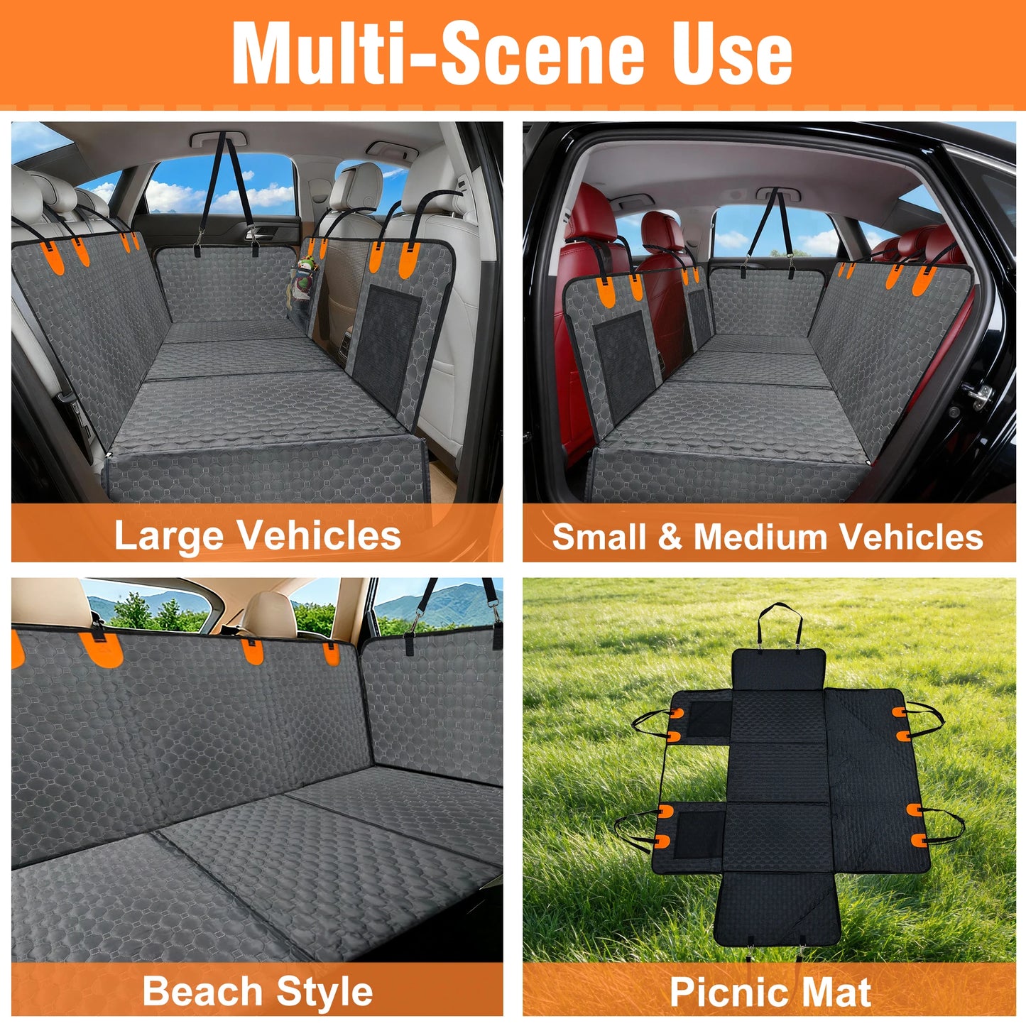 Dog Car Seat Cover/Travel Bed