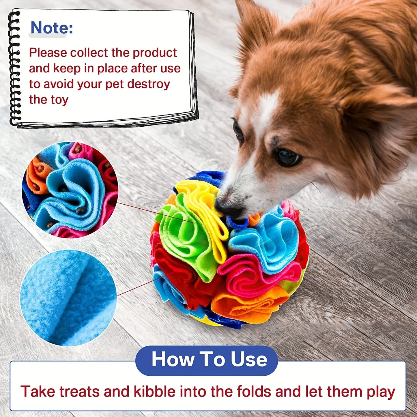 Snuffle Ball Dog Toys