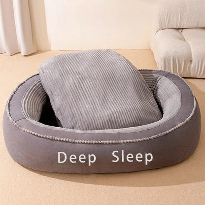 Round Dog & Cat Bed