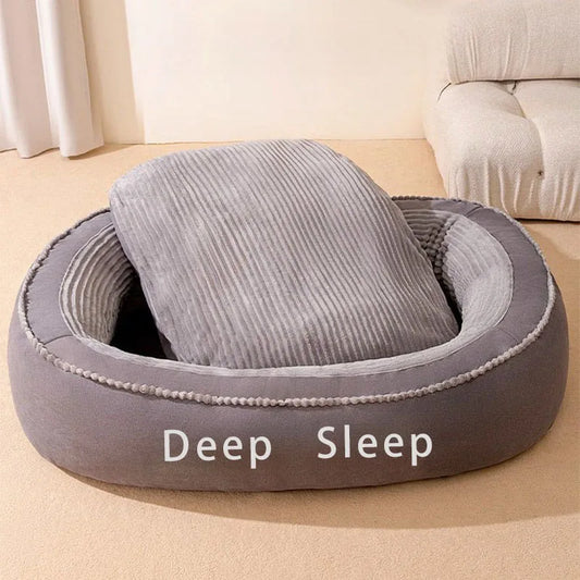 Round Dog & Cat Bed