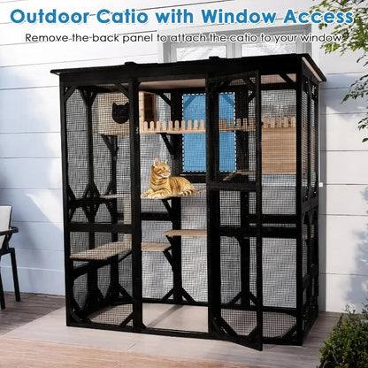 Large Cat Outdoor Cat Enclosure