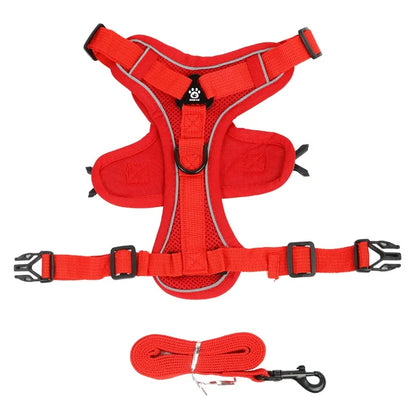 Pet Harness Vest and Leash Set