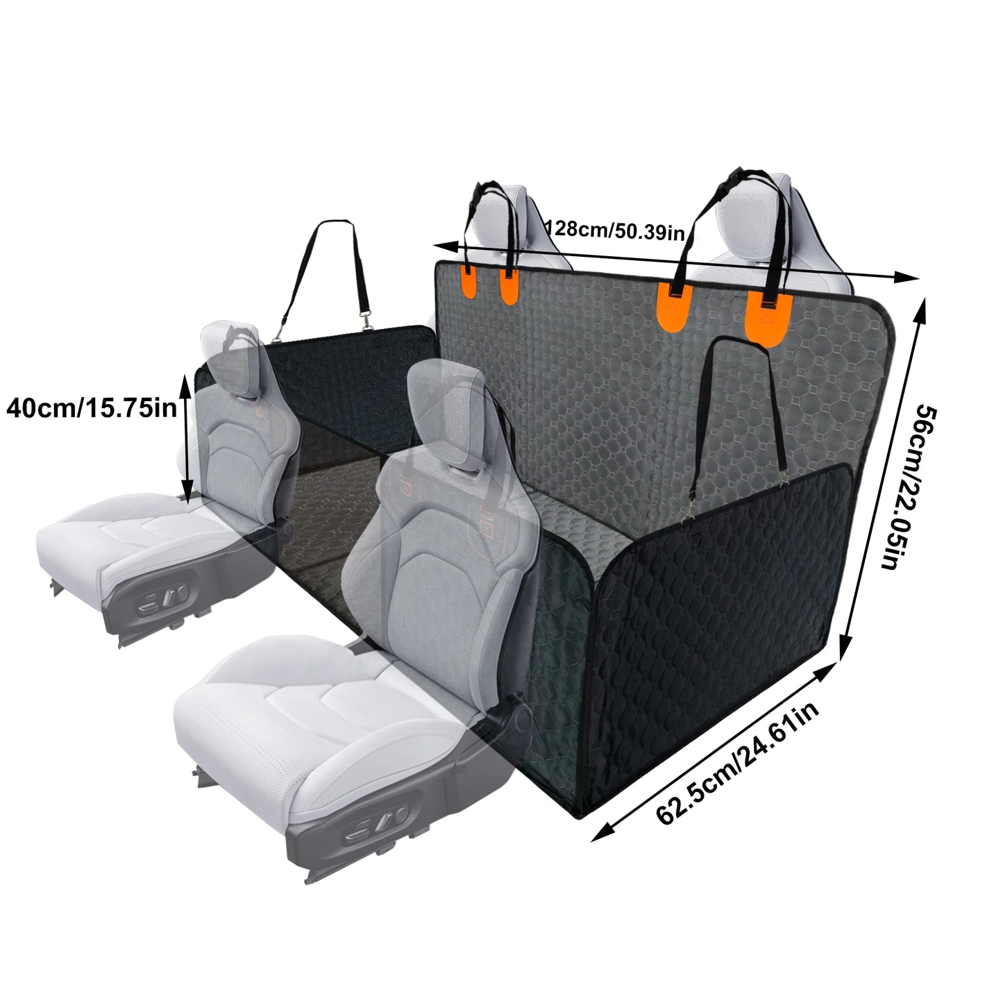 Dog Car Seat Cover/Travel Bed