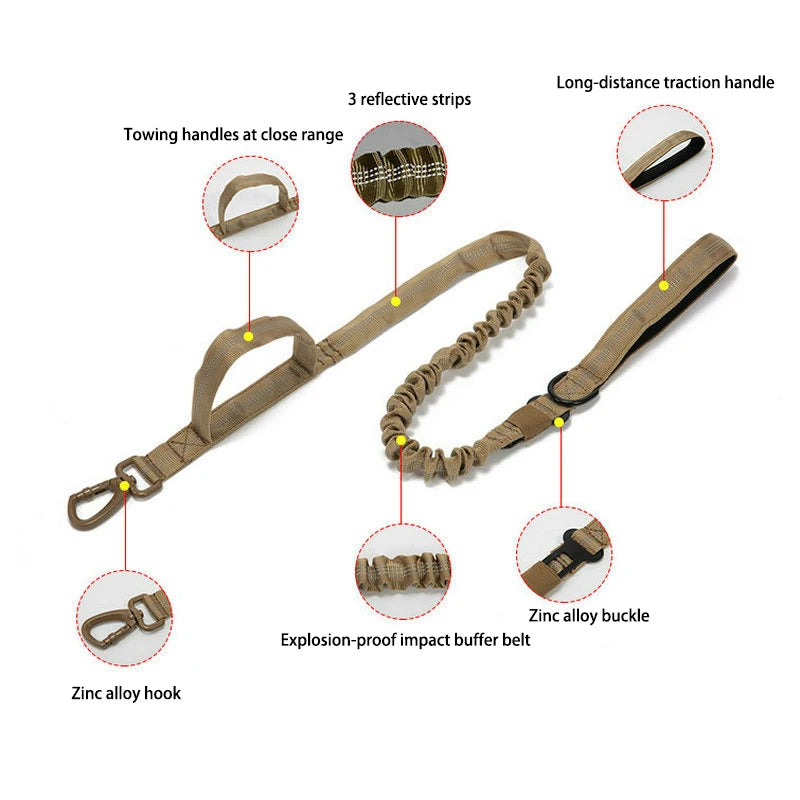 Pet Tactical Training Collar/Leash Set