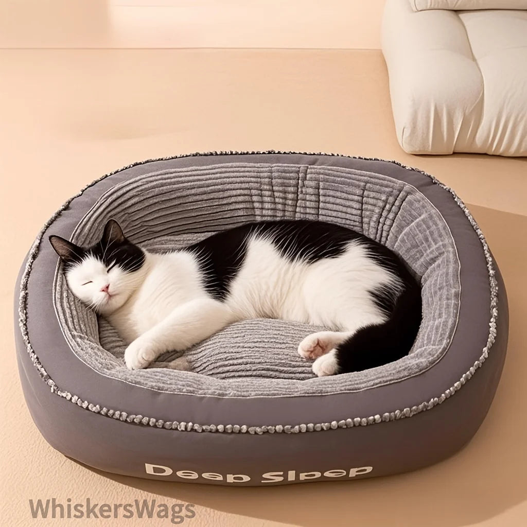 Round Dog or Cat Bed