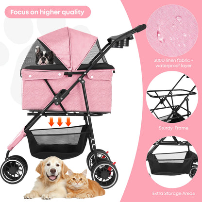 Stroller for Small Dogs and Cats