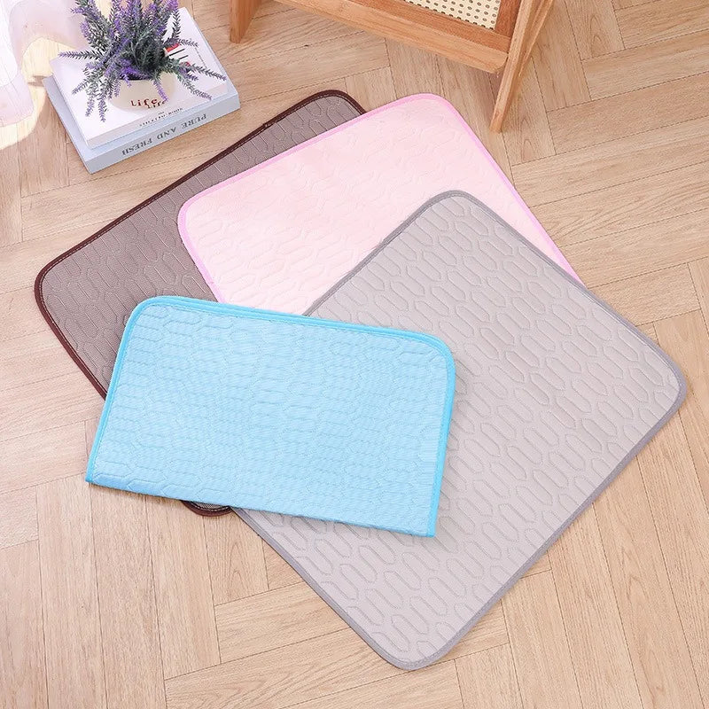 Summer Pet Cooling Mat  Small, Medium, and Large Cats & Dogs