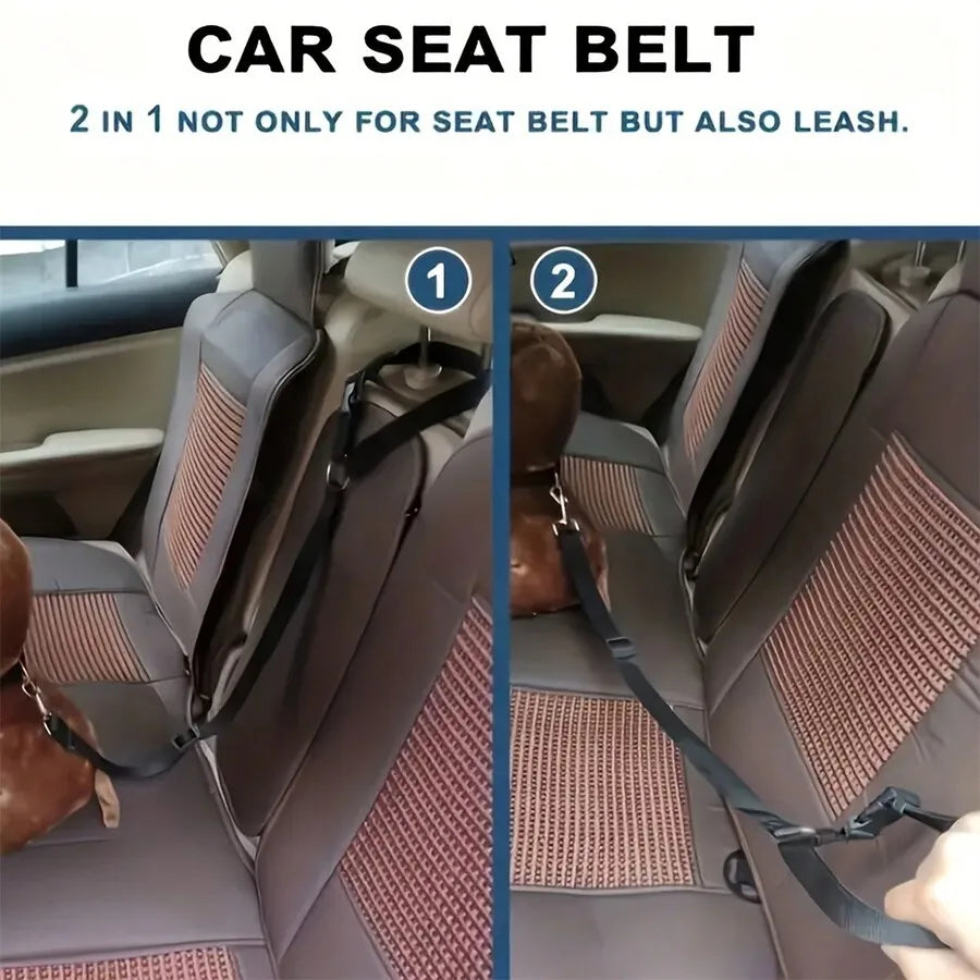 1pc Retractable Pet Car Leash