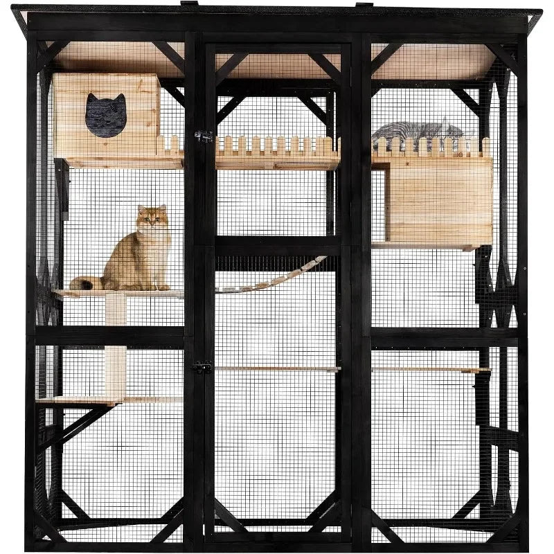Large Cat Outdoor Cat Enclosure