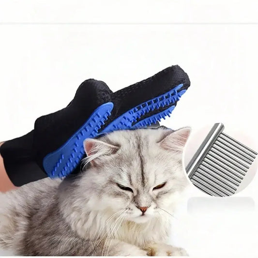 Deshedding/Bath Mitt for Cats and Dogs