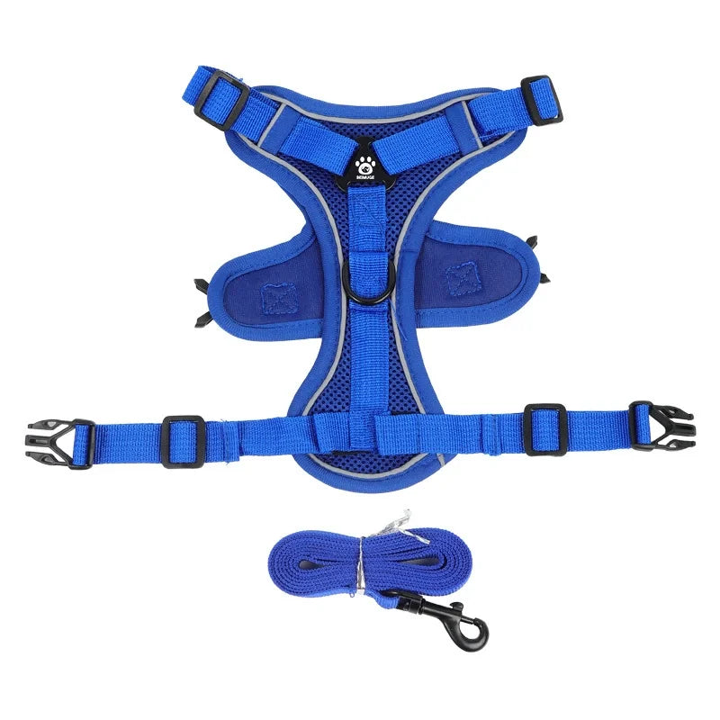 Pet Harness Vest and Leash Set