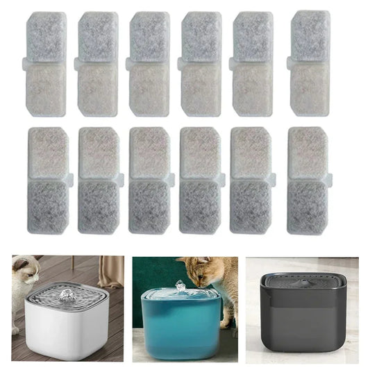 12pc Pet Water Fountain With  Filter Accessories