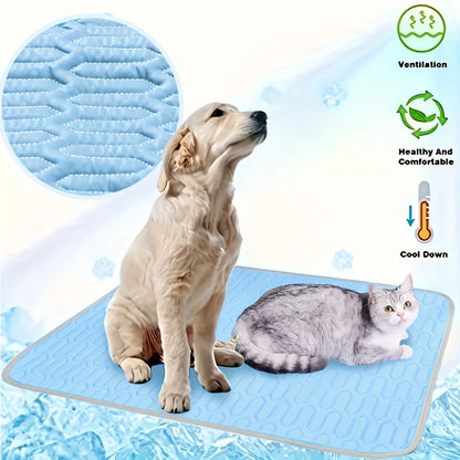 Summer Pet Cooling Mat  Small, Medium, and Large Cats & Dogs