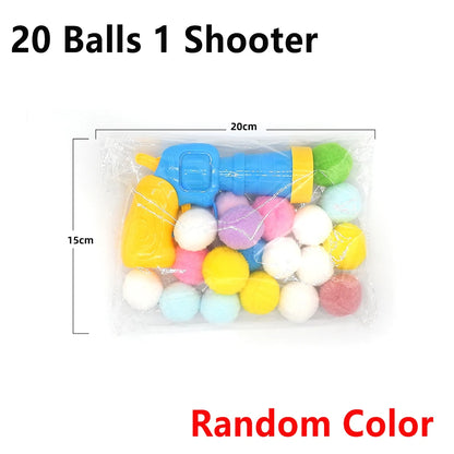 Plush Ball-Shooting Gun for Cats