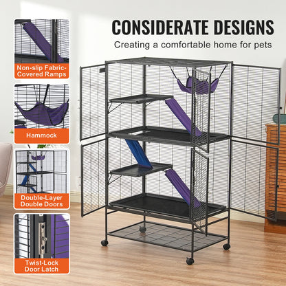 Multi-Level Animal Cage