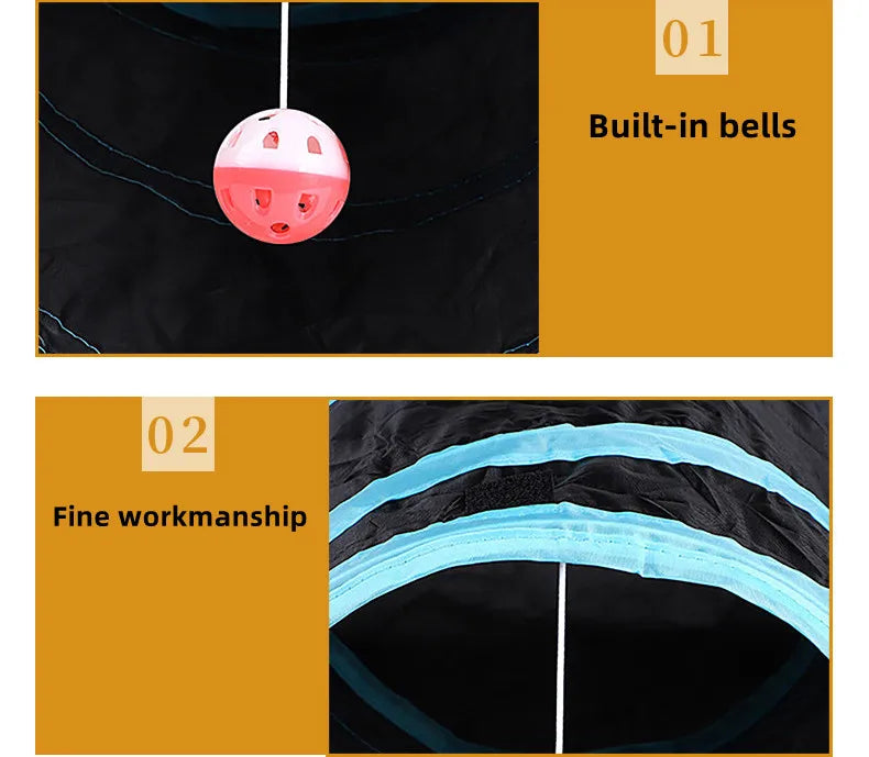 Foldable Cat Tunnel