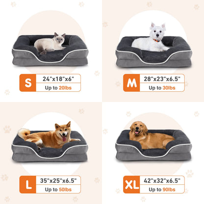 Small Orthopedic Dog or Cat Bed