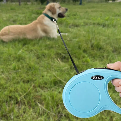 Durable Retractable Dog Walking Leash, 3 Meters in Length