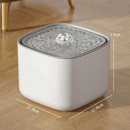 3L Electric Filtering Water Fountain for Pets