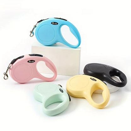 Durable Retractable Dog Walking Leash, 3 Meters in Length
